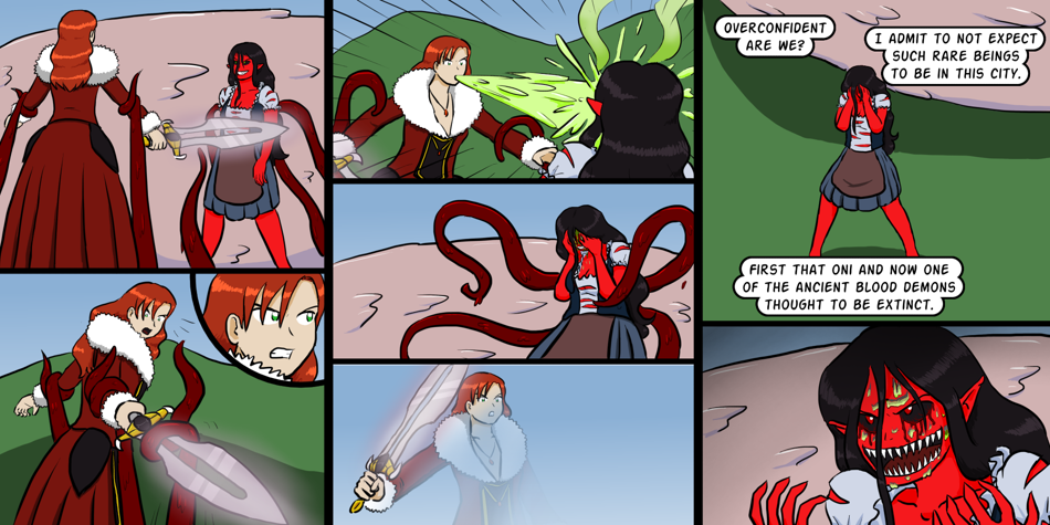 Breadfinder - Episode 368, Page 1: 368-Bloody tears and jagged smile